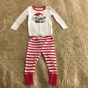 Give Me Presents MEOW! Christmas cat pajamas 12M